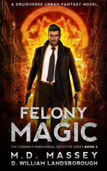 Felony Magic: A Druidverse Urban Fantasy Novel (The Cerberus Paranormal Detective Series Book 3)