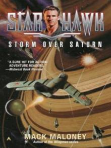 Storm Over Saturn Storm Over Saturn