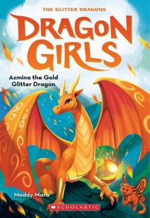 Azmina the Gold Glitter Dragon Azmina the Gold Glitter Dragon