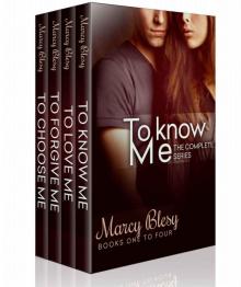 To Know Me (The Complete Series, Books 1-4)