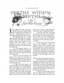 Depths With Depths by Gordon Young