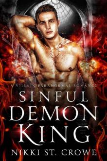 Sinful Demon King: A Villain Paranormal Romance (Wrath & Rain Book 2)