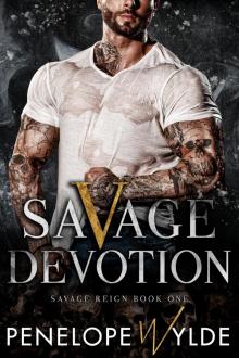 Savage Devotion: An Age Gap Secret Baby MC Romance