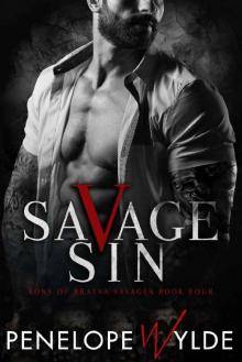 Savage Sin: Dark Enemies to Lovers Mafia Romance (Sons of Bratva Savages Book 4)
