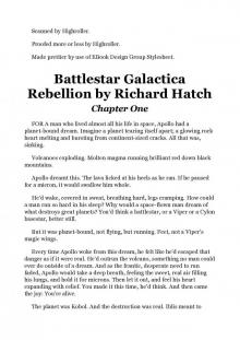 Battlestar Galactica 04 - Rebellion - Richard Hatch