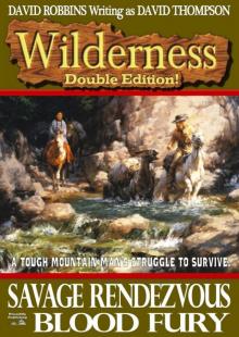 Wilderness: Savage Rendezvous/Blood Fury (A Wilderness Western Book 2)