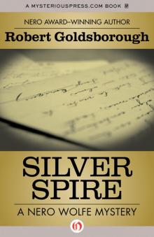 Robert Goldsborough - Nero Wolfe 53 - Silver Spire