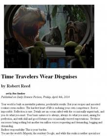 Time Travelers Wear Disguises