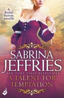 A Talent for Temptation: A Sinful Suitors Novella