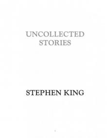 Uncollected Stories 2003 Uncollected Stories 2003