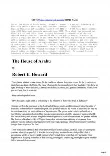 Robert E Howard - [Fantasy Adventure 1933]