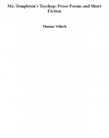 Mr. Templeton's Toyshop: Prose Poems and Short Fiction