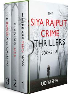 The Siya Rajput Crime Thrillers Books 1-3 (Where Are They Now / Finding Her / The Bones Are Calling)