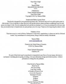 Tears Fall at Night - smashwords Tears Fall at Night - smashwords