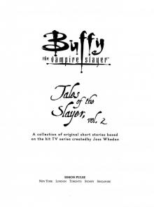 Tales of the Slayer, Volume II