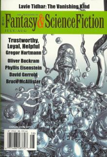 The Magazine of Fantasy & Science Fiction - July/August 2016 The Magazine of Fantasy & Science Fiction - July/August 2016