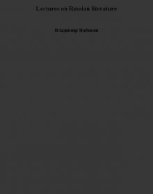 Lectures on Russian literature Lectures on Russian literature
