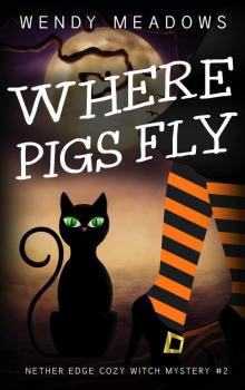 Where Pigs Fly (Nether Edge Cozy Witch Mystery Book 2)